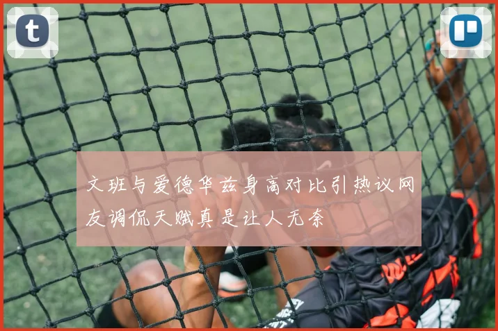 文班与爱德华兹身高对比引热议网友调侃天赋真是让人无奈